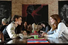 Alice with Kristen Stewart as Lydia: "People adopt mannerisms or speech patterns of the people they are with."
